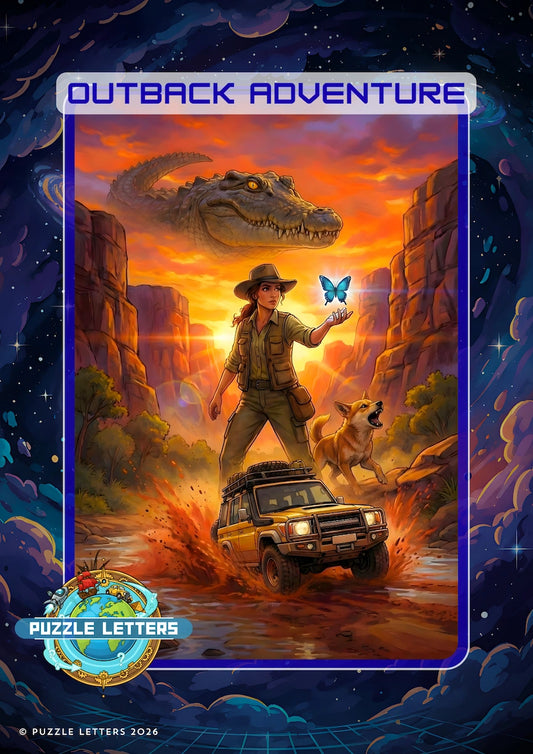 Outback Adventure Letters Only