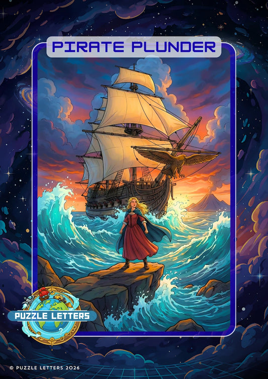 Pirate Plunder Letters Only